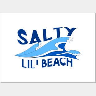 Salty Lil Beach Posters and Art